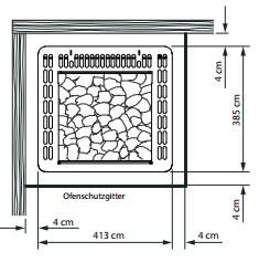 Печь электрическая EOS Finnrock 7,5кВт