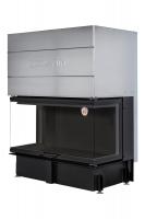 Дельта 1200B три стекла принтинг черный шамот