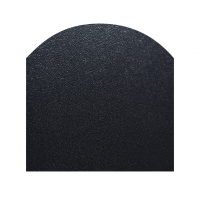картинка Лист притопочный Стальной Прямой-радиус 1000, Черный от интернет-магазина Европейские камины