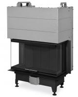 Каминная топка ROMOTOP HEAT C 3G L 80.52.31.25 (HC3LJ 21) Черный комплект шамота — заказать онлайн