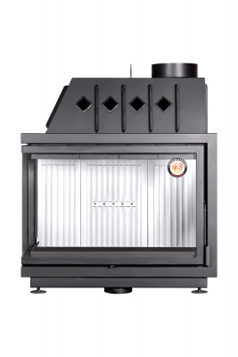 Каминная топка Экокамин Альфа 1000L два стекла левая — купить с доставкой