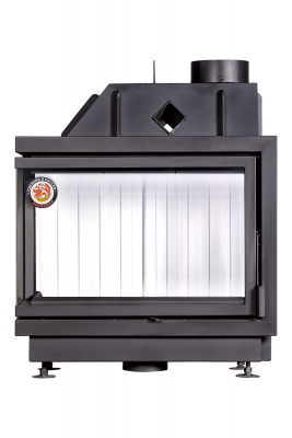 Каминная топка Экокамин АЛЬФА 800L два стекла левая — купить с доставкой