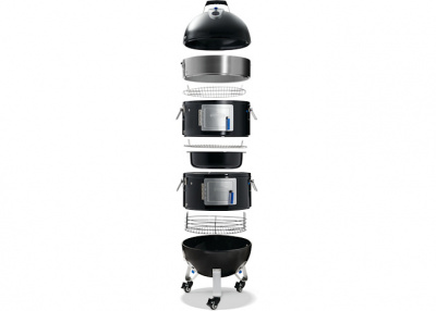 Угольный гриль NAPOLEON Гриль-смокер, Apollo 22"