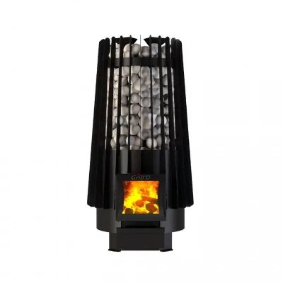 Печь дровяная для бани и сауны GRILL'D Cometa Vega 180 Short Pro дровяная