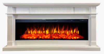 Портал для электрокамина INTER-FLAME Принстон под FreeSpace 60 белый