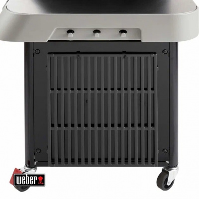 Газовый гриль WEBER Genesis E-435, черный — купить с доставкой и консультацией