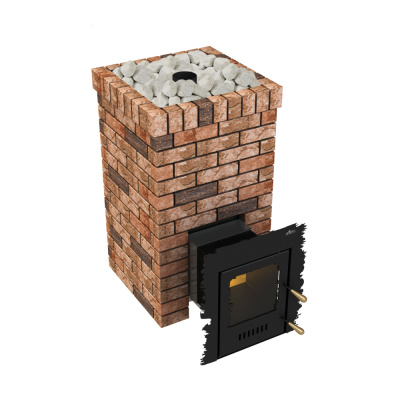 Печь дровяная для бани и сауны GRILL'D Retro World Long дровяная