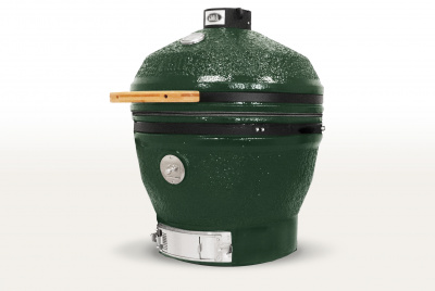Керамический гриль Start Grill 24 PRO CFG CHEF зеленый с модулем со столиком — вид и особенности модели
