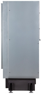 Каминная топка Экокамин ДЕЛЬТА 1000RРB  два стекла правая принтинг подовое горение черный шамот