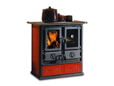 Печь La NORDICA Печь ROSETTA 16 CERAMICA LIBERTY BORDEAUX  (бордовый)