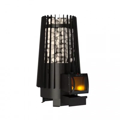 Печь дровяная для бани и сауны GRILL'D Cometa Vega 180 Long дровяная