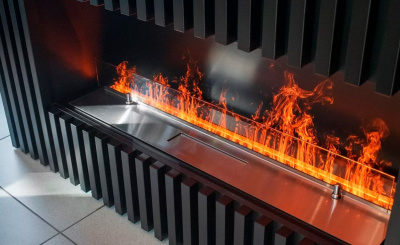  Schönes Feuer Очаг 3D FireLine 600 Steel (BASE)