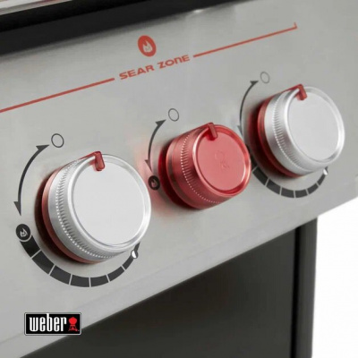 Газовый гриль WEBER Genesis E-435, черный — купить с доставкой и консультацией