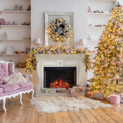 Портал для электрокамина REAL-FLAME BARCELONA/БАРСЕЛОНА 26/33 WT-659G