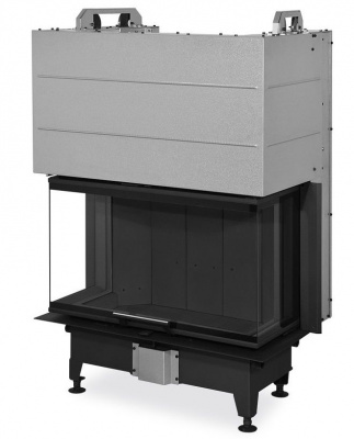 Каминная топка ROMOTOP HEAT C 3G L 80.52.31.25 (HC3LJ 21) Черный комплект шамота — купить с доставкой