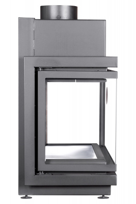 Каминная топка Экокамин АЛЬФА 700 три стекла — купить с доставкой