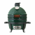 Керамический гриль Green Kamado II S (Диаметр решетки 34 см), высокая портативная подставка, боковые столики — надежный выбор для дачи Керамический гриль Green Kamado II S (Диаметр решетки 34 см), высокая портативная подставка, боковые столики — вид и особенности модели