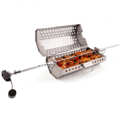  Broil King Корзина для вертела из нержавеющей стали — аксессуар для удобного приготовления на гриле