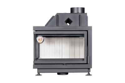 Каминная топка Экокамин Альфа 700 два стекла левая