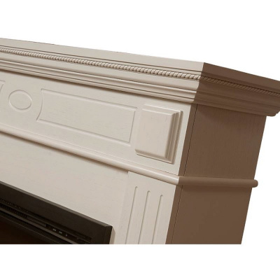 Биокамин Electrolux Каминокомплект биокамин Firelight BFP/P-2520, портал Bianco 25 шпон белёный дуб