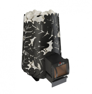Печь дровяная для бани и сауны GRILL'D Dubravo 180 Long дровяная