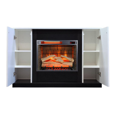 Портал для электрокамина INTER-FLAME Джанго под очаг Antares 13-23 белый