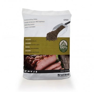  Broil King Пеллеты для копчения "Гикори", пакет 9.2кг — заказать с доставкой