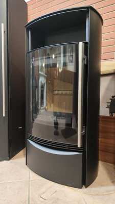 Печь-камин SKI-202/201, черный