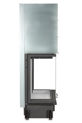 Каминная топка Экокамин ДЕЛЬТА 1200х800х450P три стекла подовая