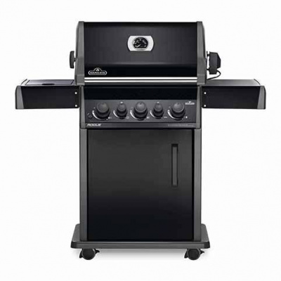 Газовый гриль NAPOLEON Rogue 425 RSB (черный, с конфоркой и вертелом)