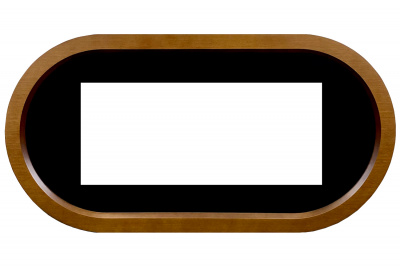 Портал для электрокамина ROYAL-FLAME Ellips 42 под Vision 42, орех Портал для электрокамина ROYAL-FLAME Ellips 42 под Vision 42, орех